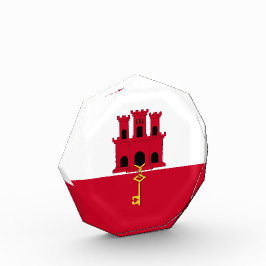 ジブラルタル国旗 フォトブロック