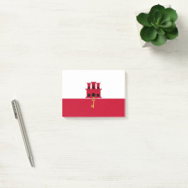 ジブラルタル国旗 ポストイット