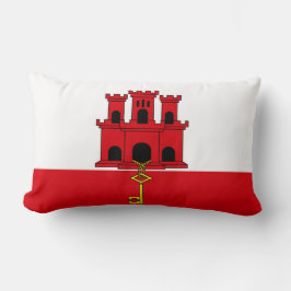 ジブラルタル国旗 ランバークッション