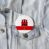 ジブラルタル国旗 缶バッジ (インサイチュ)