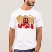 ジブラルタル国旗 Tシャツ (正面)