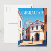ジブラルタル国立博物館 ジブラルタル ポストカード (正面/裏面)