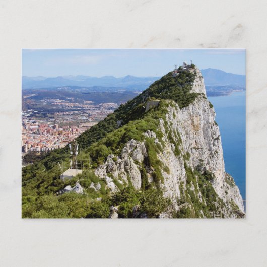 ジブラルタル岩 ポストカード (正面)