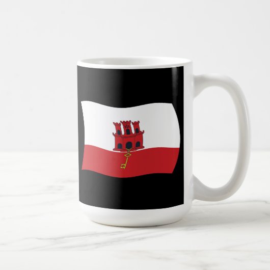 ジブラルタル旗マグ コーヒーマグカップ (右)