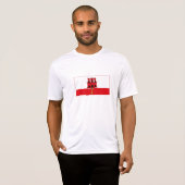ジブラルタル旗 Tシャツ (正面フル)