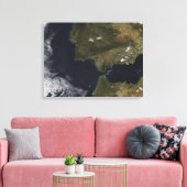 ジブラルタル海峡 キャンバスプリント (インサイチュ (リビング))