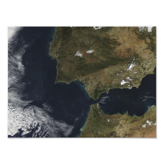 ジブラルタル海峡 フォトプリント            (正面)