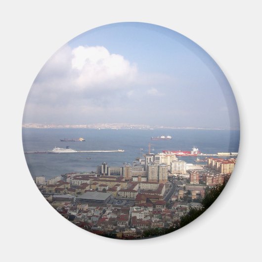 ジブラルタル湾 マグネット (正面)