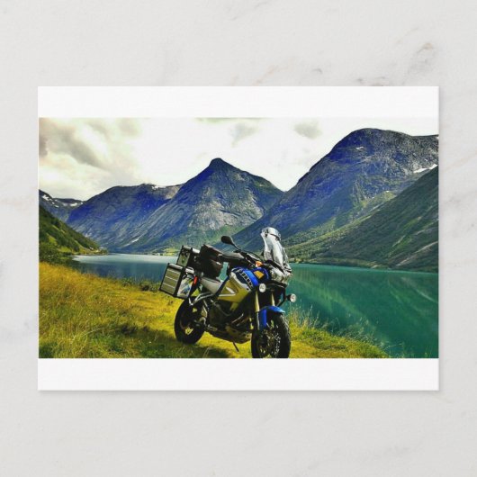 ジブラルタル経由で北ケープ（ノルウェー）へ ポストカード (正面)