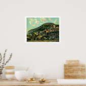 ジブラルタル、カゼメイススクエア、ヴィンテージ ポスター (キッチン)