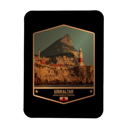 ジブラルタル マグネット (縦)
