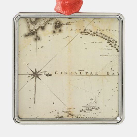 ジブラルタル メタルオーナメント (正面)