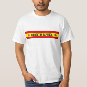 ジブラルタルEspañol -スペイン語ジブラルタル Tシャツ