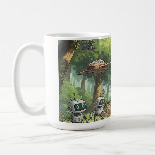 ジブリの芸術を伴うマグカップ コーヒーマグカップ (左)
