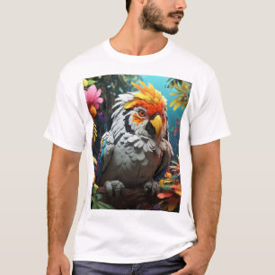 ジブリ集団タイガーと熱帯鳥Tシャツ Tシャツ