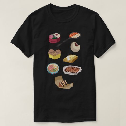 ジブリ食品セット Tシャツ (デザイン正面)