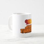 ジブ・ターキー・レトロマグ コーヒーマグカップ (正面左)