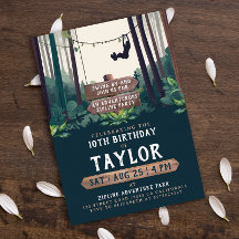 ジプクールリンフォレスト誕生日アウトドアアドベンチャー