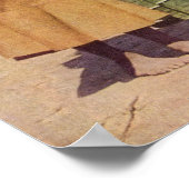 ジプシスペインのー・ガールズ、ヴィンテージ1917 ポスター (角)