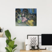 ジプシスペインのー・ダンサー， 1898 ポスター (ホームオフィス)