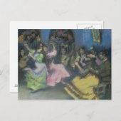 ジプシスペインのー・ダンサー， 1898 ポストカード (正面/裏面)