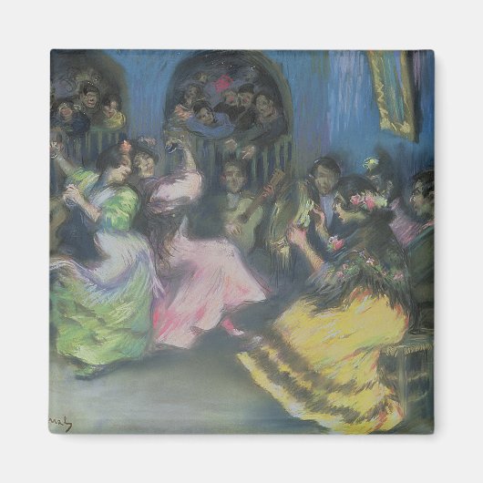 ジプシスペインのー・ダンサー, 1898 マグネット (正面)