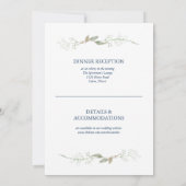 ジプショビラリース結婚式招待状 招待状 (裏面)