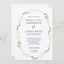 ジプショビラリース結婚式招待状 招待状