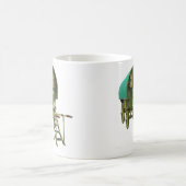 ジプシーのキャラバンのマグ コーヒーマグカップ (中央)