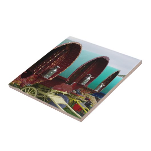 ジプシーのキャラバンタイル タイル (側面)