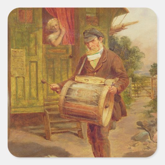 ジプシーのキャラバン スクエアシール (正面)