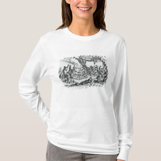 ジプシーのキャンプの誕生 Tシャツ (正面)