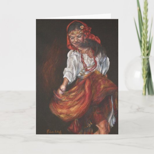 ジプシーのダンサー シーズンカード (正面)