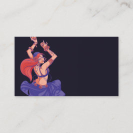 ジプシーのトライバルダンサーがシンバルで踊る ロイヤリティカード