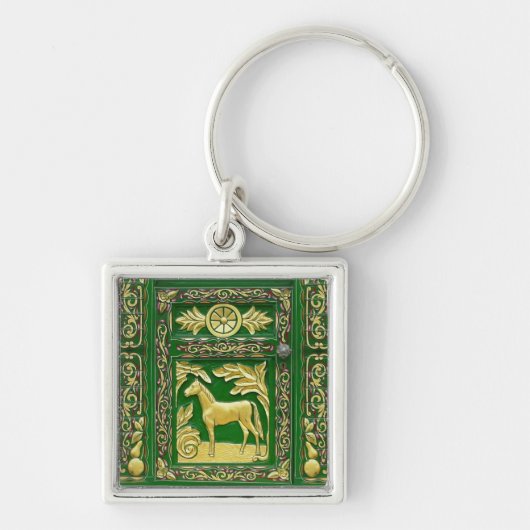 ジプシーのドアの詳細 キーホルダー (正面)