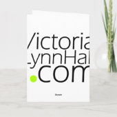 ジプシーの予言のバースデー・カード カード (裏面)