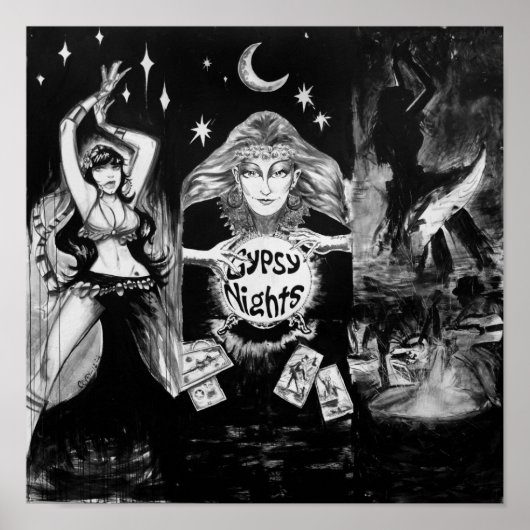ジプシーの夜 ポスター (正面)