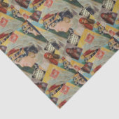 ジプシーの女性のティッシュペーパー 薄葉紙 (詳細)