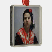 ジプシーの女性 メタルオーナメント (右)