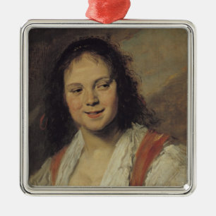 ジプシーの女性、c.1628-30 メタルオーナメント