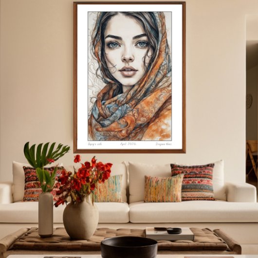 ジプシーの妻 – プリント