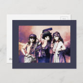 ジプシーの子ども達のトリオ ポストカード (正面/裏面)