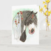 ジプシーの幸運トークン カード (黄色い花)