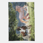 ジプシーの穂軸の種馬 キッチンタオル (縦)