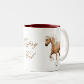 ジプシーの穂軸の馬のマグ ツートーンマグカップ (正面右)