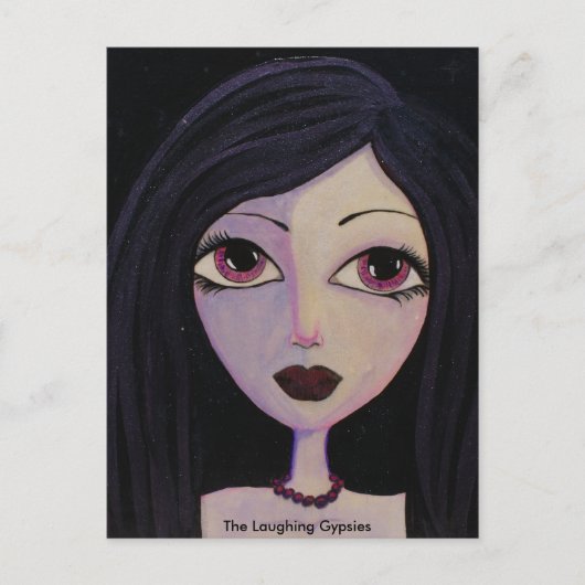 ジプシーの笑い ポストカード (正面)