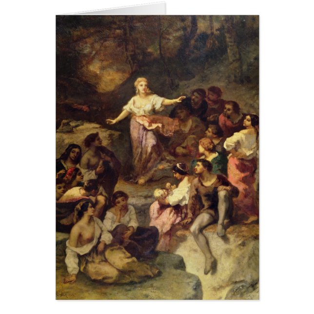 ジプシーの野営1848年 (正面)