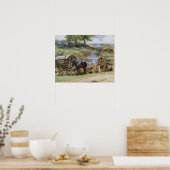 ジプシーの陣地，アプライビー， 1919 ポスター (キッチン)