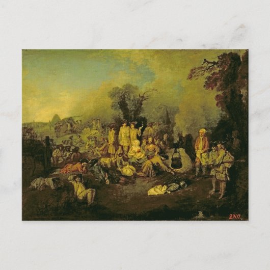 ジプシーの陣地 ポストカード (正面)