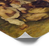 ジプシーの陣地, 1848 ポスター (角)